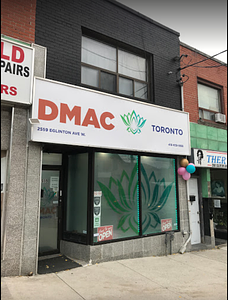 DMAC Toronto store front