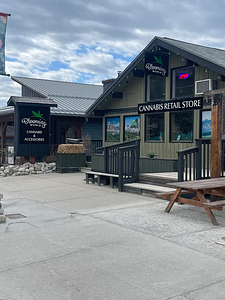 Blooming World Cannabis - Radium Hot Springs store front