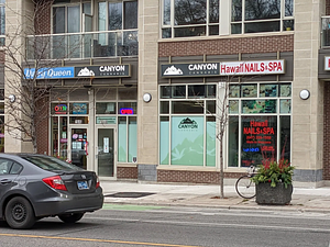 Canyon Cannabis - Bloor store front