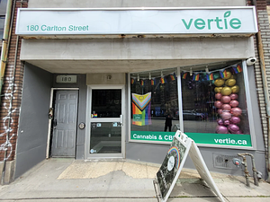 Vertie Cannabis Inc. store front