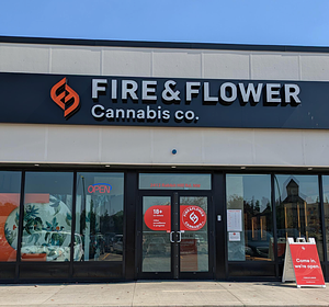 Fire & Flower Cannabis Co. - Edmonton Terwillegar store front