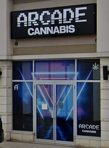 Arcade Cannabis - Bradford, ON store front