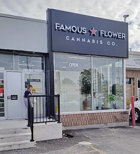 Famous Flower Cannabis Co. - Dundas store front