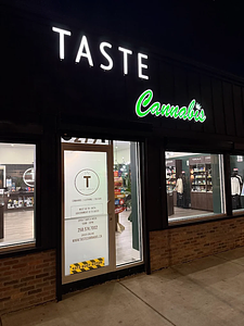 Taste Cannabis Inc store front