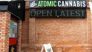 Atomic Cannabis store front