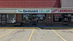 Cannabis Cellar - Callingwood Square store front