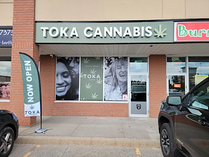 TOKA Cannabis store front