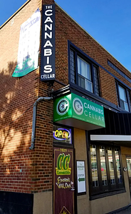 Cannabis Cellar - Jasper Ave store front