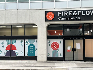 Fire & Flower Cannabis Co. - Winnipeg SHED store front