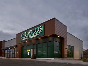 The Woods Cannabis - Aurora & Newmarket store front