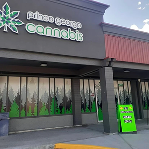 Prince George Cannabis store front