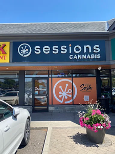 Sessions Cannabis - Kitchener store front