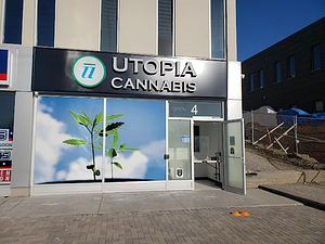 Utopia Cannabis store front