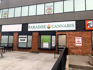 Paradise Cannabis - Fort Erie store front