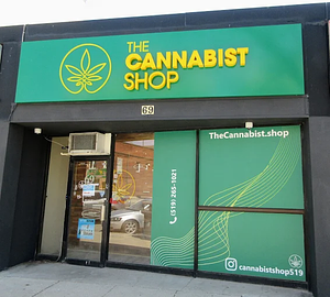 The Cannabist Shop - Guelph Downtown store front
