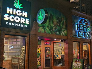 High Score Cannabis store front