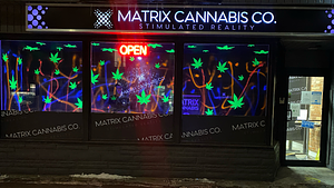 Matrix Cannabis Company store front