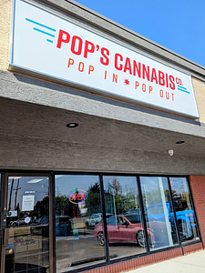 Pop's Cannabis Co. - Edmonton (Castle Downs) store front
