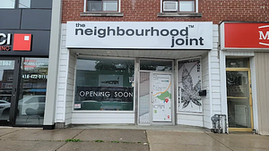The Neighbourhood Joint - Coxwell Avenue store front