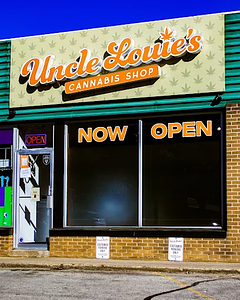 Uncle Louie's Cannabis Shop store front