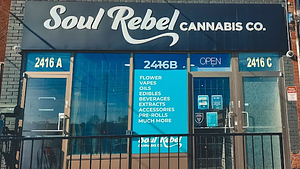 Soul Rebel Cannabis Co. store front