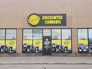 Discounted Cannabis - Sarnia store front