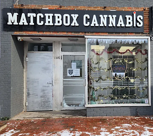 Matchbox Cannabis - Queen Street East store front