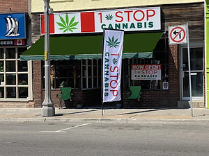 1 Stop Cannabis store front