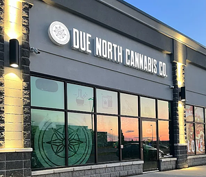 Due North Cannabis Co. - Second Line store front