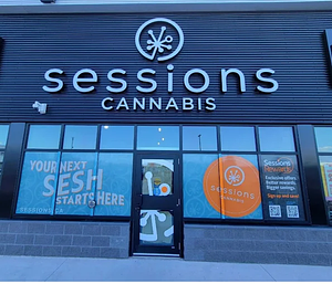 Sessions Cannabis - Sault Ste. Marie store front