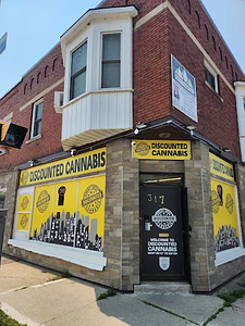 Discounted Cannabis - Sarnia store front
