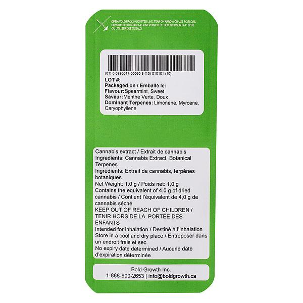 BOLD GLAZED - Mint Condition Liquid Diamond AIO Disposable image 3