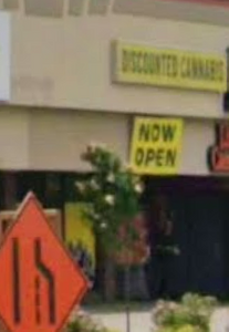 Discounted Cannabis - Central store front