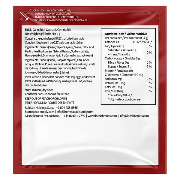 Homestead - Cherry Sativa Resin Chews image 3