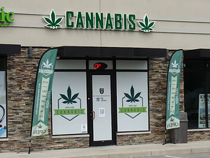 High Leaf Cannabis store front