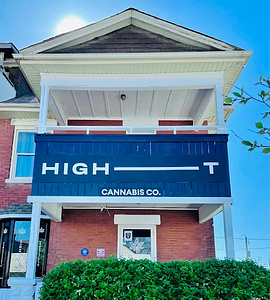 High Tea Cannabis Co -St Thomas store front
