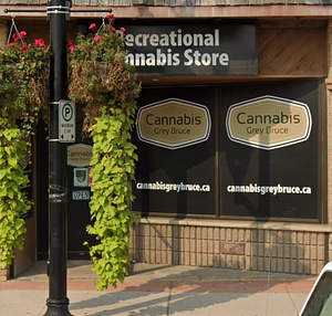 Cannabis Grey Bruce - Wiarton store front