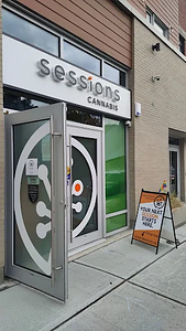Sessions Cannabis - Ottawa store front