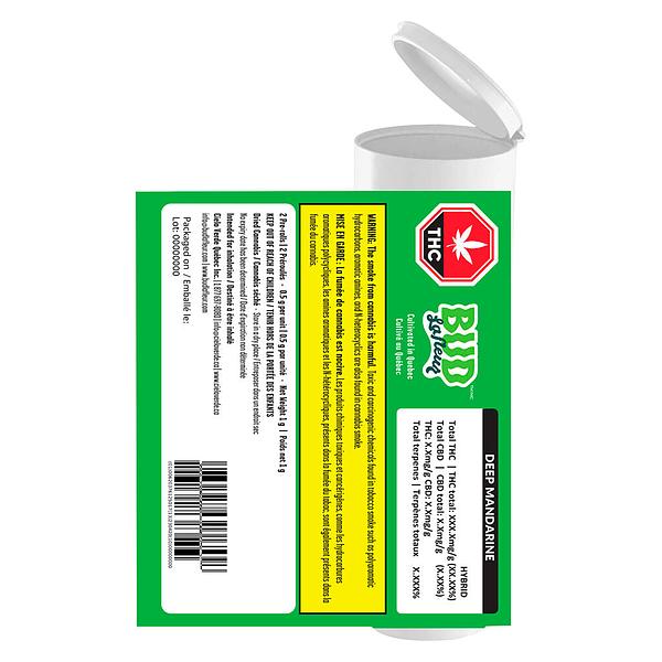 Bud Lafleur - Deep Mandarine Pre-Rolls image 4