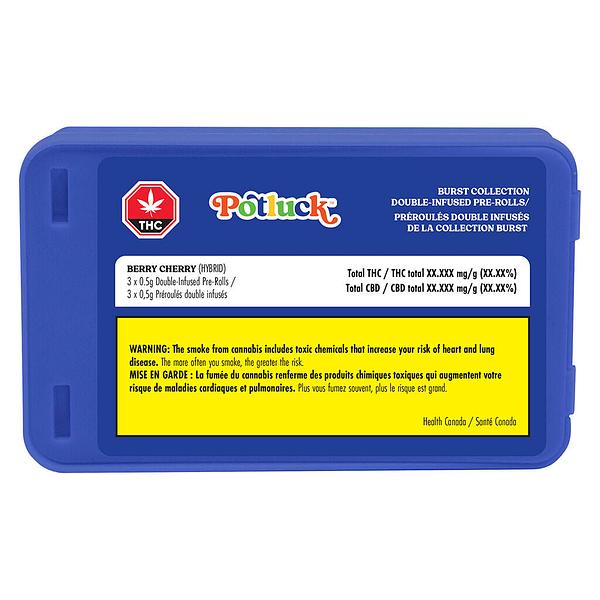 Potluck - Berry Cherry Infused Pre-Roll image 2