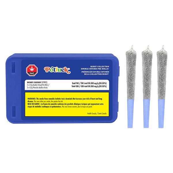 Potluck - Berry Cherry Infused Pre-Roll image 5