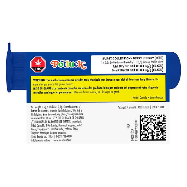 Potluck - Berry Cherry Infused Pre-Roll image 7