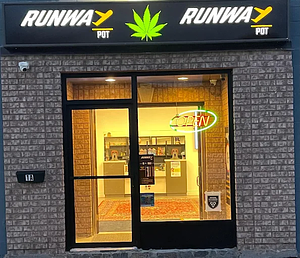 Runway Pot - Peterborough store front