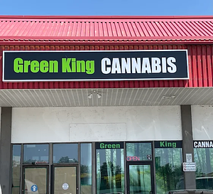 Green King Cannabis - Port Colborne store front
