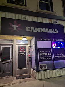 T Cannabis - Renfrew store front