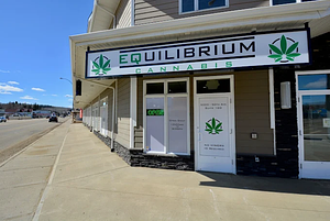 Equilibrium Cannabis - Athabasca store front