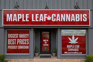 Maple Leaf Cannabis - Wiarton store front
