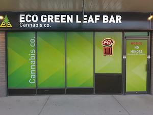 Eco Green Leaf Bar store front