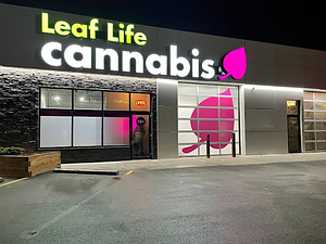 Leaf Life Cannabis - Kingsland (Chinook) store front