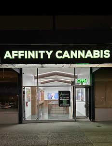 Affinity Cannabis Store - Lonsdale North store front